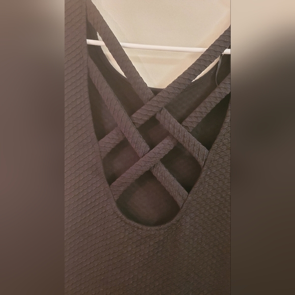 Black DIVIDED H&M Strappy Back Mini Dress - Picture 6 of 10